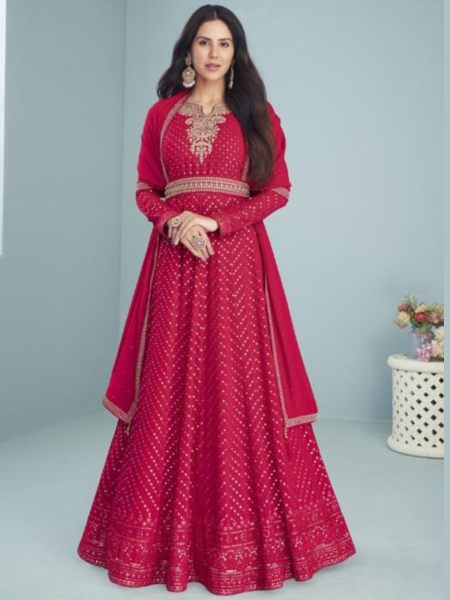 Aashirwad presents georgette indian wedding salwar suits collection at wholesale 