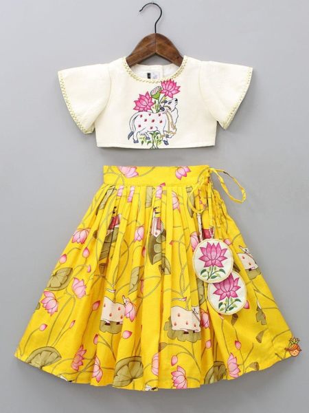  Baby Girls Kids Strap Bow Print Summer Dress 