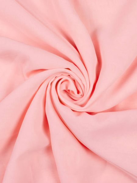 Baby Pink Plain Georgette Fabric 