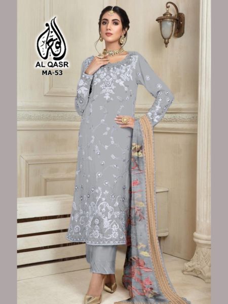 Designer stylish Tunic Heavy Embroidery With Lace & Heavy Diamonds Work Suits  