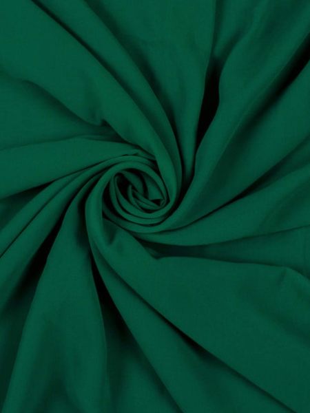 Green Plain Georgette Fabric 