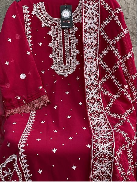      H 97 A To F Georgette Pakisatani Suit Collection  