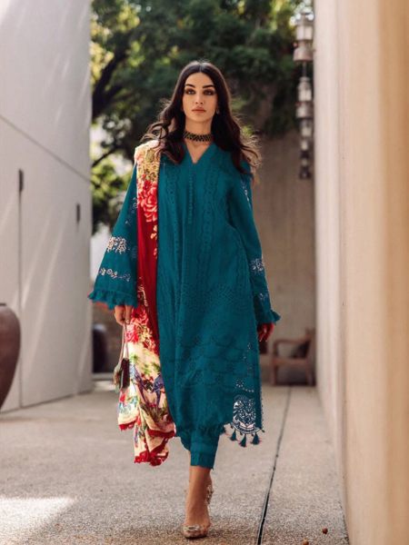 Heavy Cotton With Embroidery Work Pakisatani suit Collection  
