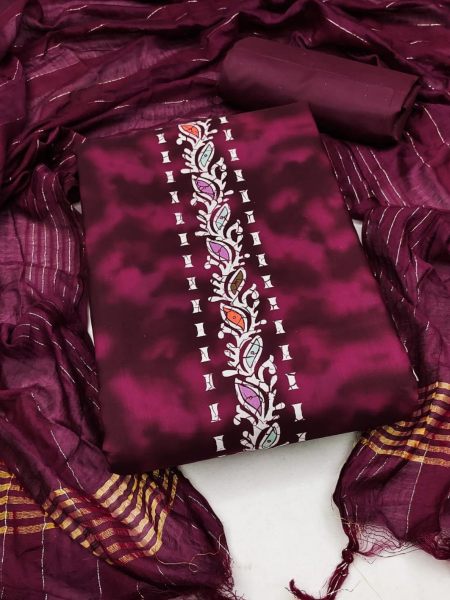 Mashlin Print Exclusive Dress Material Suit  For Women Punjabi Dress Materials Wholesale