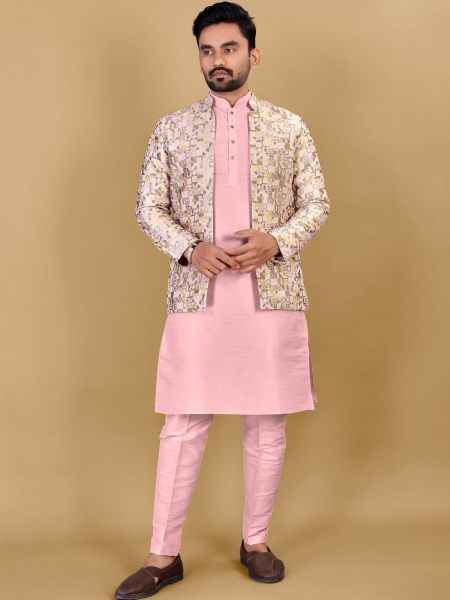 Men s Traditional wear Indo Western koti Kurtas 