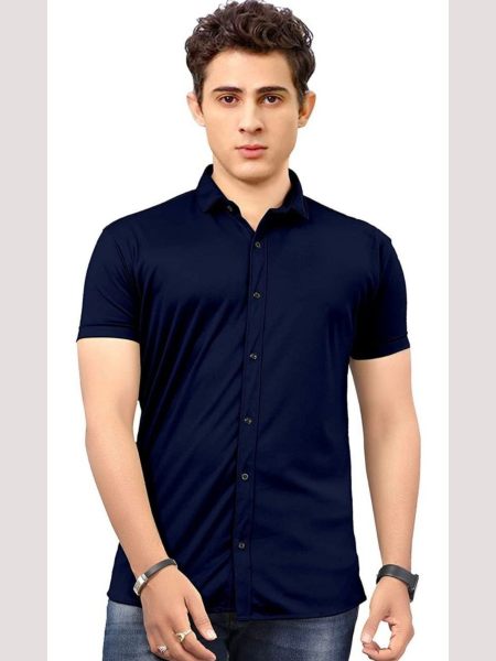 Mens Exclusive Lycra Strachable Shirt 
