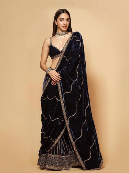 Party Wear Heavy Viscos Velvet Lehenga Choli With Embroidery Work  Bollywood Lehenga Choli