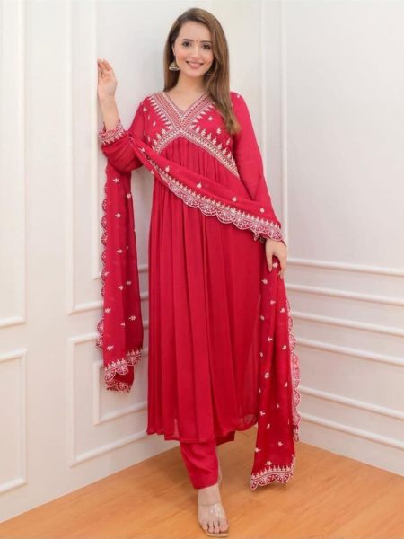 Perfact Outfit For festival Georgette 3pc Set  