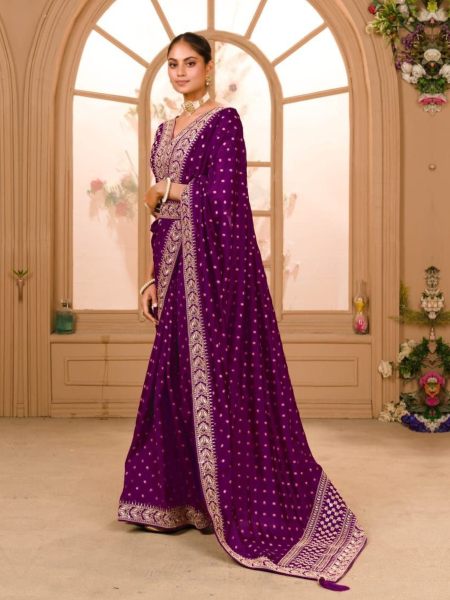 Primium Quality Vichitra Silk Saree Collection  