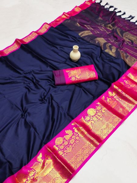 Pure Mercerised Cotton Silk Saree Collection 