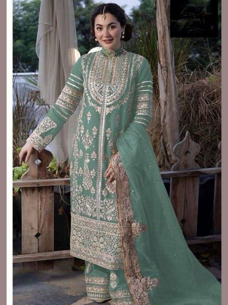 Ready To Wear Heavy Faux Georgette Pakistani Suits Collection  Salwar Kameez