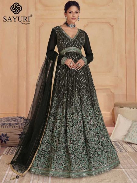 Real Georgette Anarkali Gown Collection  