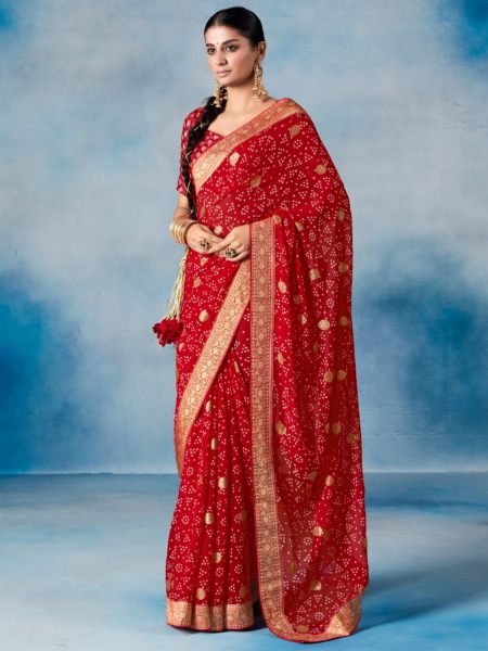 Stavan Amaya Fancy Designer Georgette Saree Collection Single Available  
