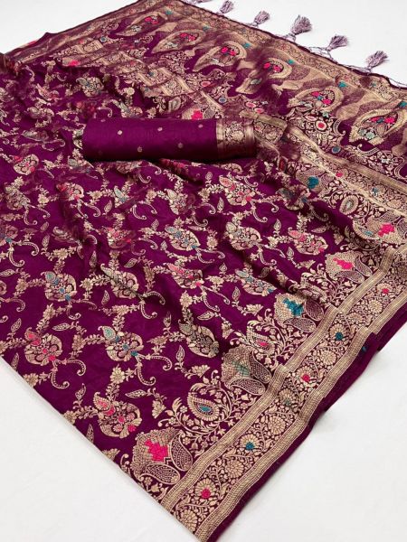 Traditional Pure Dolla Silk Weaving Saree  
