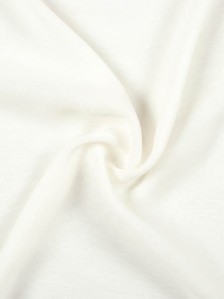  White Plain Dyeable Georgette Fabric 
