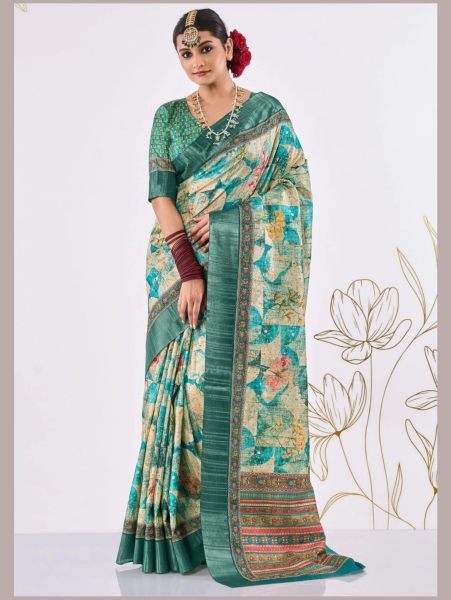 Womens Soft Handloom Silk saree 