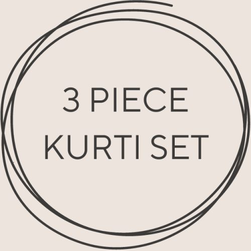 3 Piece Kurti Set