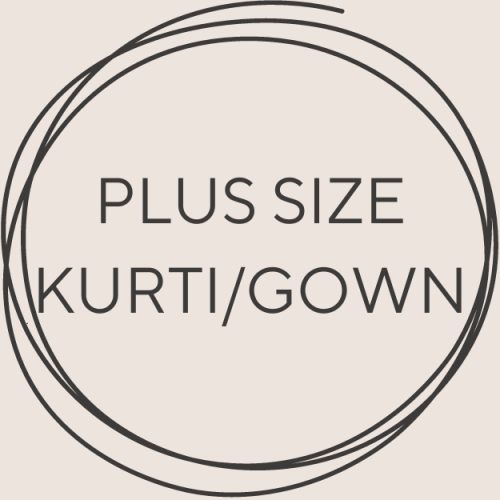 Plus Size Kurti / Gown