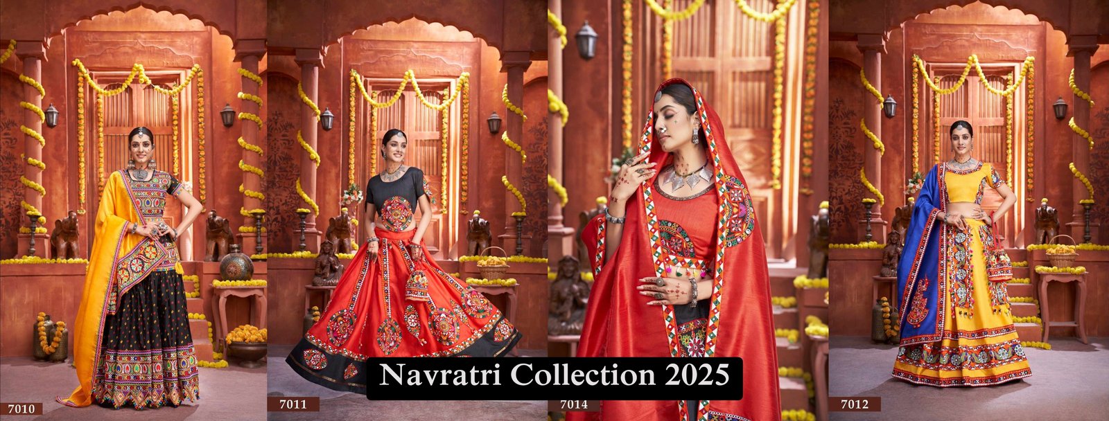 Navratri lehenga choli for women and girls at wholesale rates
