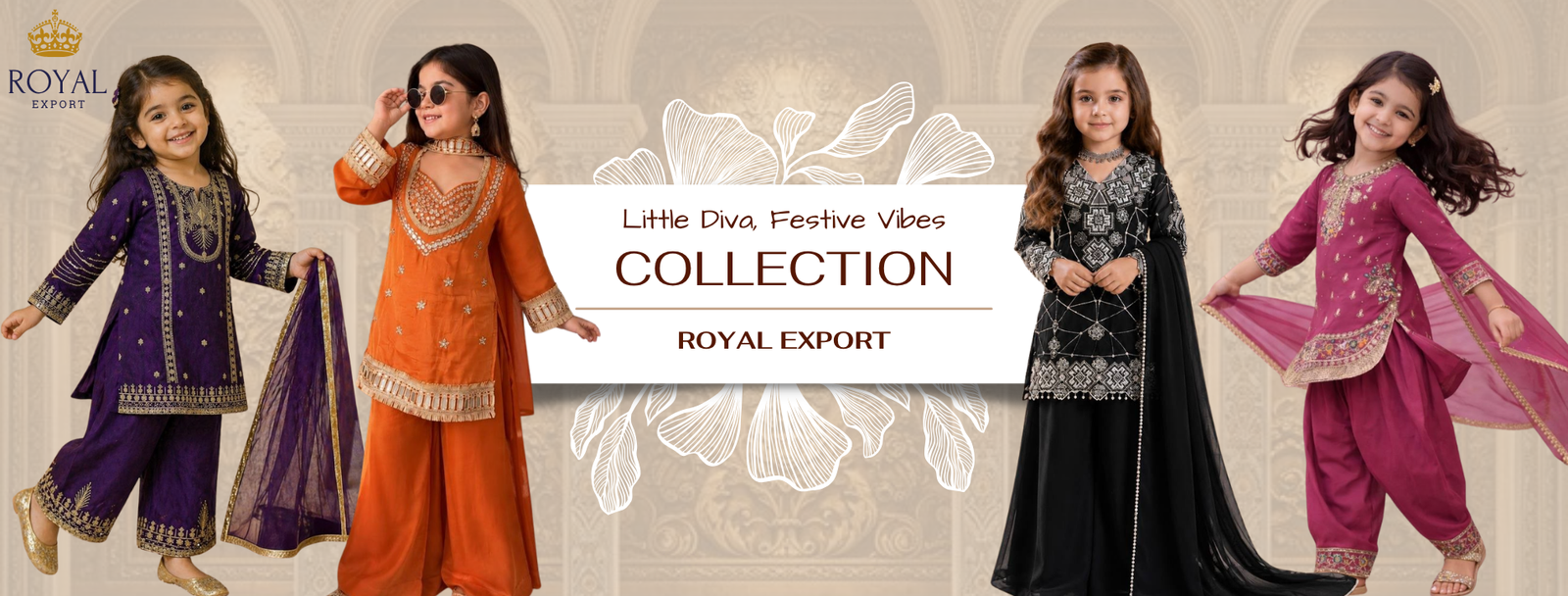 Premium Royal Export Designer Kid's Collections At Wholesale Rates