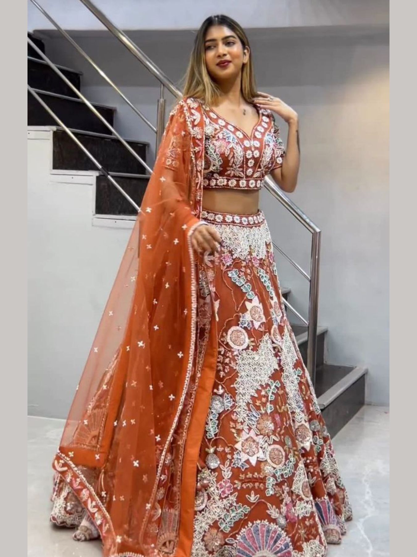 Buy Latest Designer Bridal Lehengas for Women Online