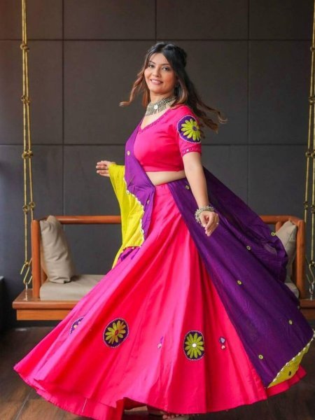 9- Raas Special Rayon Lehenga Choli Ready to Shine in Every Garba Night  Lehenga