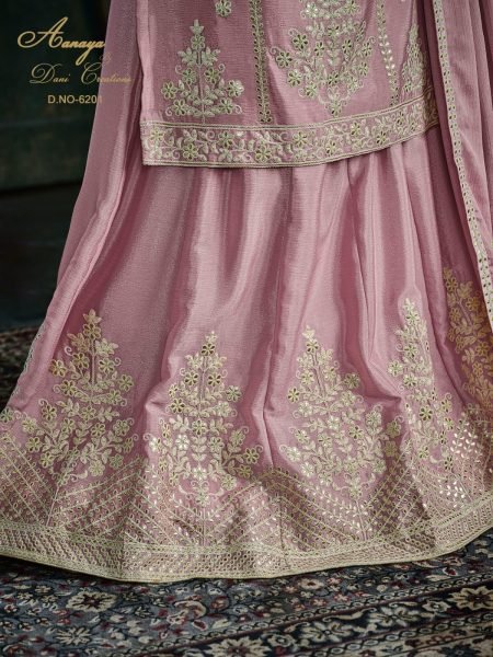 AANAYA VOL-162  Chinon Sharara Suit Collection  Designer Plazzo Salwar Suits Wholesale