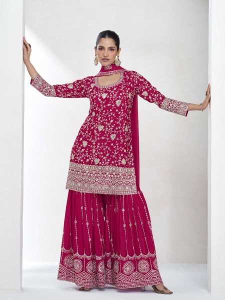 Aashirwad Creation Premium Chinon Silk Suits Collection  Salwar Kameez