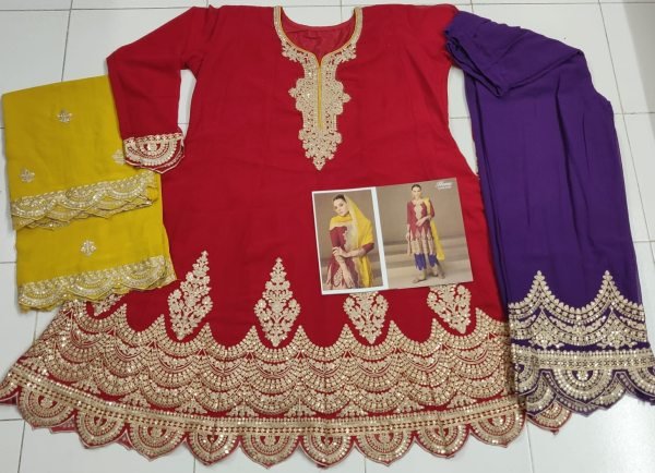 Aashirwad Gulkand Heena Fancy Designer Salwar Suit Collection Designer Plazzo Salwar Suits Wholesale