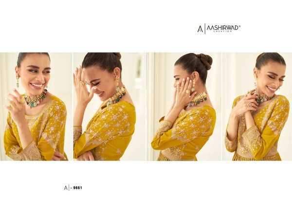 Aashirwad Gulkand Somya Designer Plazzo Salwar Suit Designer Plazzo Salwar Suits Wholesale