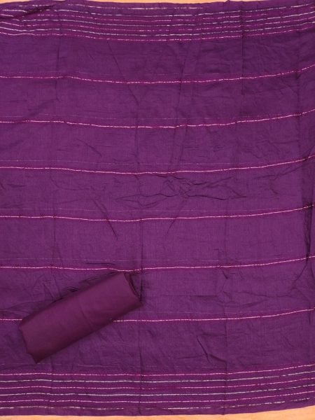Adorable Heavy rayon Lavender Color Dress Material with A Durable Heavy Cotton Bottom And Dupatta  Color Set Matching Dress Material Wholesale