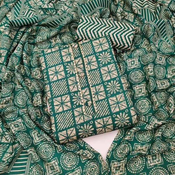 All Over Printed Cotton Dress Material Cotton Dress Material