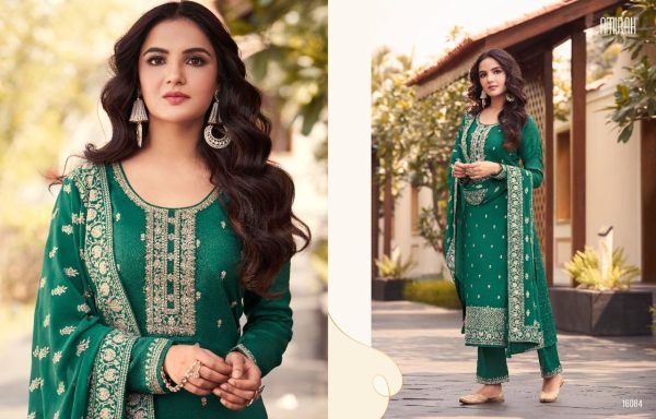 Amirah Rutaba Heavy Dola Silk Salwar Kameez Wholesale Collection In Surat Designer Plazzo Salwar Suits Wholesale