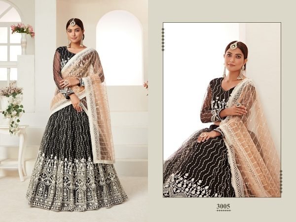 Amrita vol 1 heavy net lehenga choli 3005 Designer Lehenga Choli