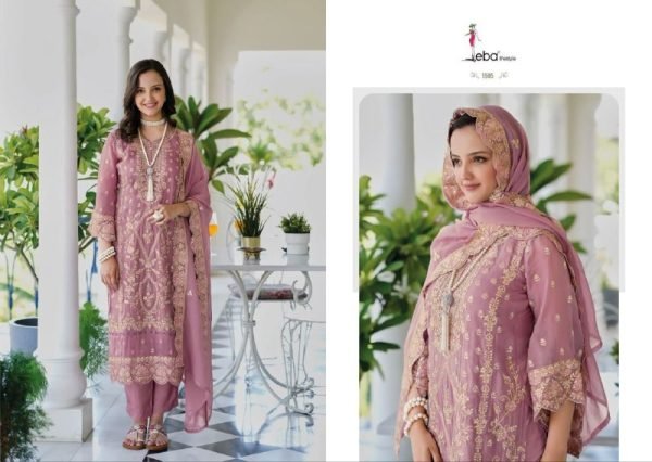 Anaya soft organza embroidery work Salwar Suit Churidar Salwar Suits Wholesale
