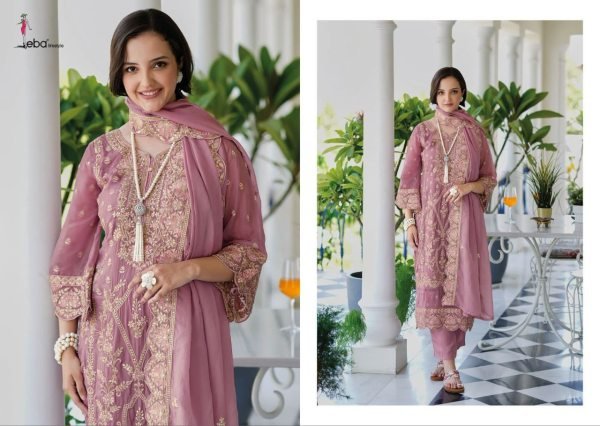Anaya soft organza embroidery work Salwar Suit Churidar Salwar Suits Wholesale