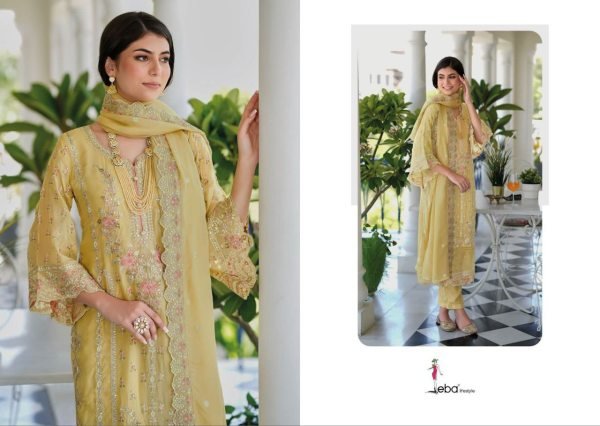 Anaya soft organza embroidery work Salwar Suit Churidar Salwar Suits Wholesale