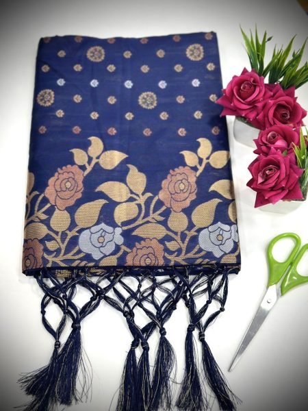 Art Silk Jacquard Border Saree  Silk Sarees Wholesale