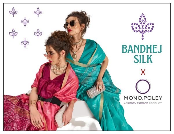 Art Silk Patola With Weaving Bandhej Saree Collection Available In Wholesale Price Bandhej Sarees Wholesale