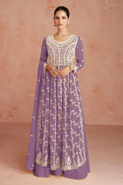 ASHIRWAD INAYA Heavy Fox georgette With Embroidery Sequence Work Anarkali Collection  Anarakali Gown Wholesale