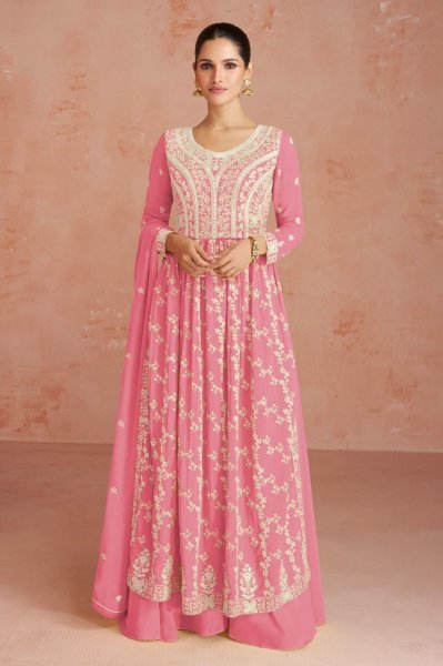 ASHIRWAD INAYA Heavy Fox georgette With Embroidery Sequence Work Anarkali Collection  Anarakali Gown Wholesale