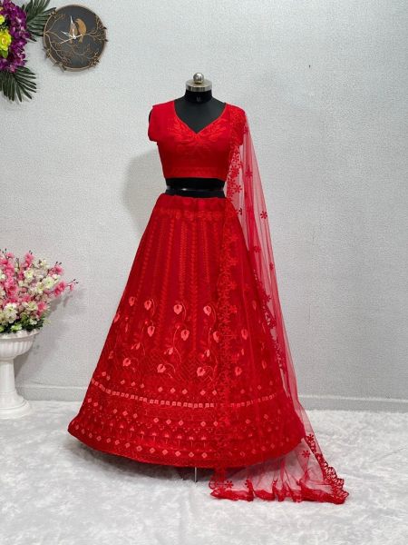 Athiya Shetty Red Lehenga Bollywood Lehenga Choli