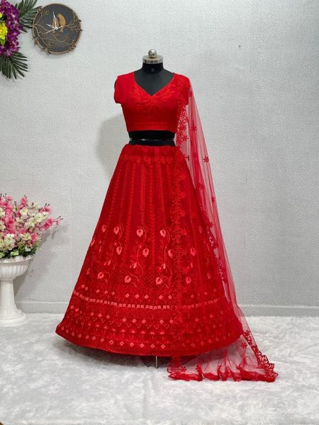 Athiya Shetty Red Lehenga Bollywood Lehenga Choli