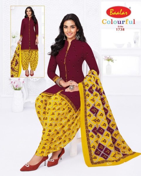 Balar Cotton Drees Material In Wholsale Price  Punjabi Dress Materials Wholesale