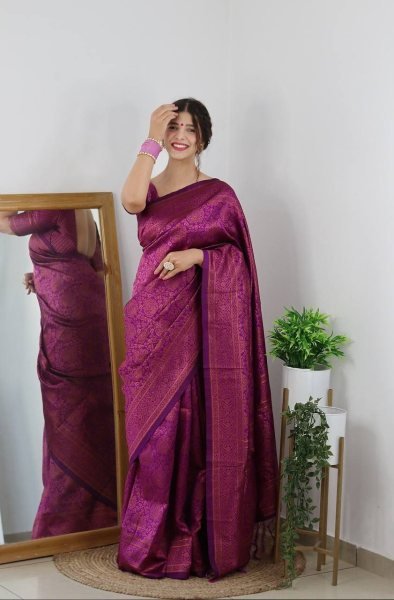 Banarasi Soft Silk Saree  Banarasi Saree Wholesale