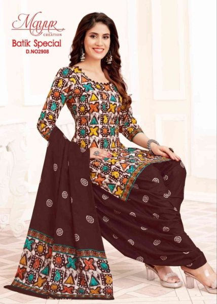 Batik Vol 29: 10 Elegant Unstitched Dress Material Designs Full Set Dress Material