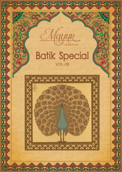 Batik Vol 29: 10 Elegant Unstitched Dress Material Designs Full Set Dress Material