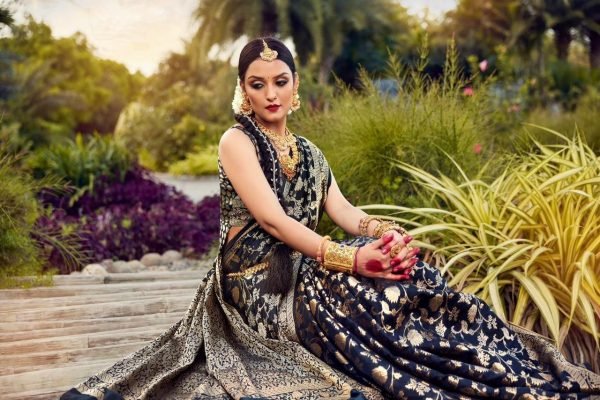 Beautiful Art Silk Jacquard Border Saree Silk Sarees Wholesale