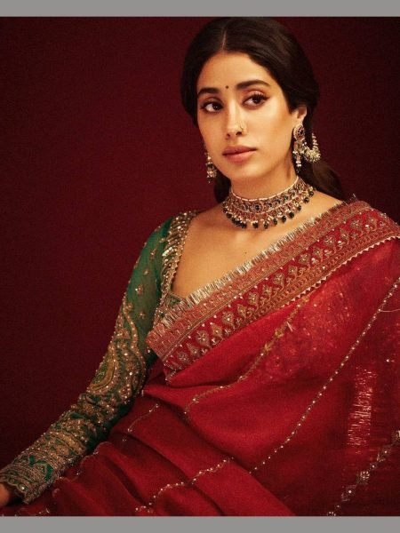 Beautiful Designer Organza silk Saree with Thred & Sequnce work Organza Sarees Wholesale