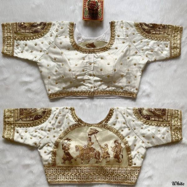beautiful Embroidery and Sequins work,  stone work Bridal Blouse  Blouse Collection